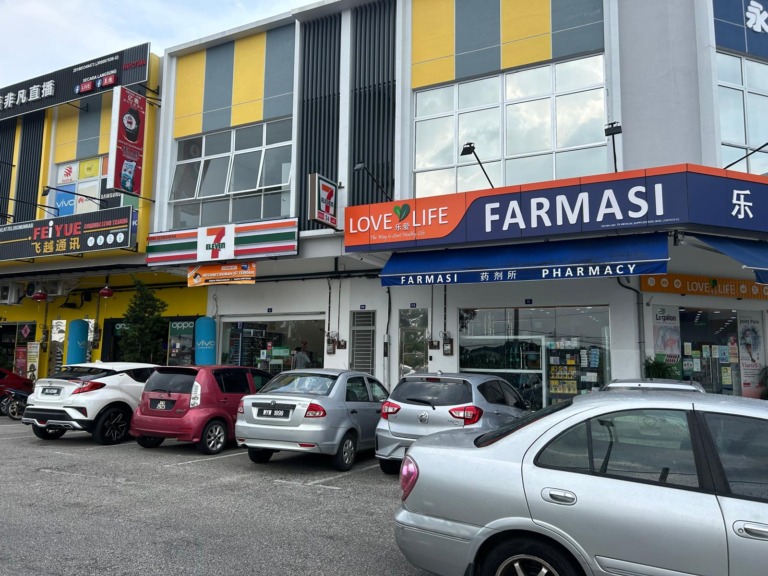 Malaysia Johor Yong Peng Commercial Centre 马来西亚柔佛永平商业中心地点 店屋出售/出租。