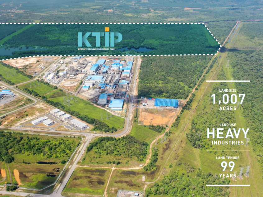 Kertih Terengganu Industrial Park (KTIP) – industrial land new project in Kerteh, Terengganu