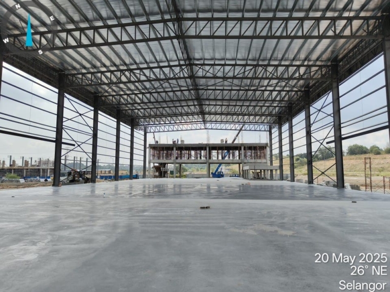 Detached Factory & Office Complex for Rent in Ijok Kota puteri Puncak Alam