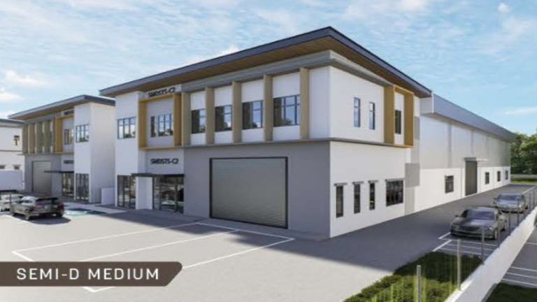Johor @ Impian Emas - Medium Industrial Semi-Detached Factory