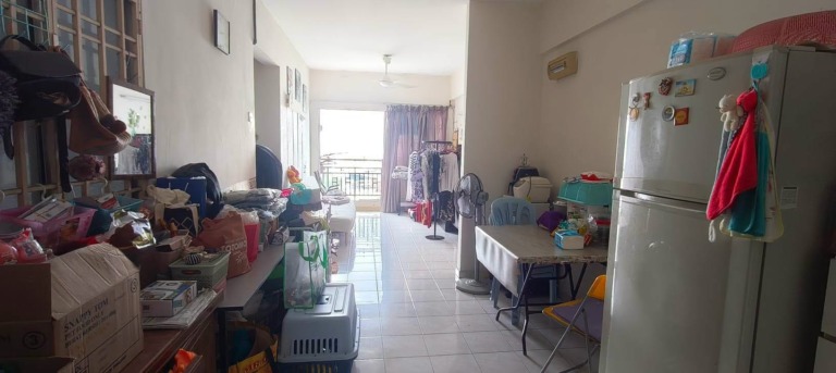 Sutramas Apartment (Pangsapuri Sutramas) Corner Unit Partially Furnished @ Bandar Puchong Jaya, Puchong for Sale