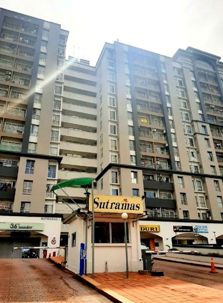 Sutramas Apartment (Pangsapuri Sutramas) Intermediate Partially Furnished @ Bandar Puchong Jaya, Puchong for Rent