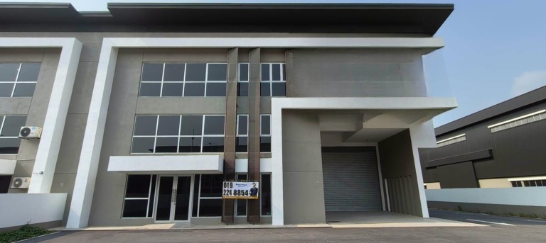 Serenia Industrial Park Cluster Semi-Detached Factory Bare Unit @ Serenia City, Sepang for Rent