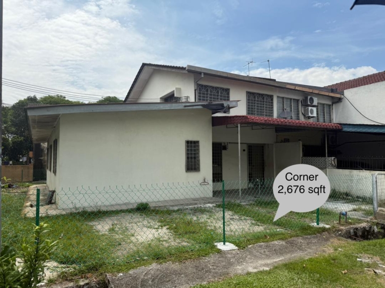 Double Storey Terrace (Corner) in Taman Sri Puchong