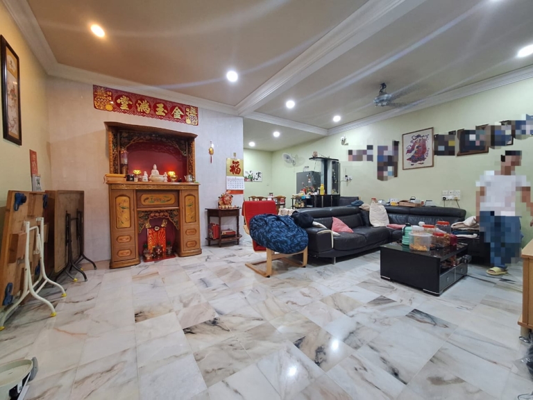 TAMAN BUNGA RAYA, Double Storey House for SALE