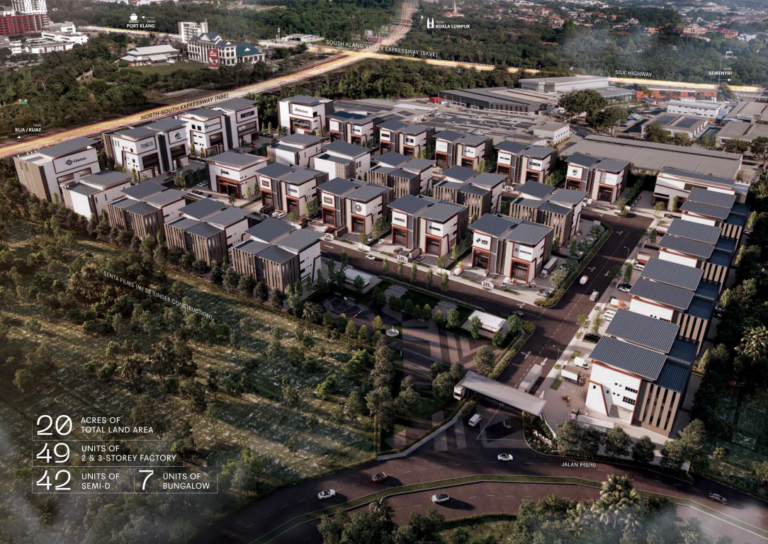 New Semi-D Factory @ Bangi for Sale