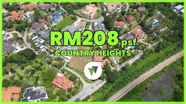 Country Heights, Kajang ⭐ 6.4 acres ⭐ Freehold ⭐ Converted Commercial Title ⭐ Only Commercial Lot in Upscale Neighbourhood ⭐
