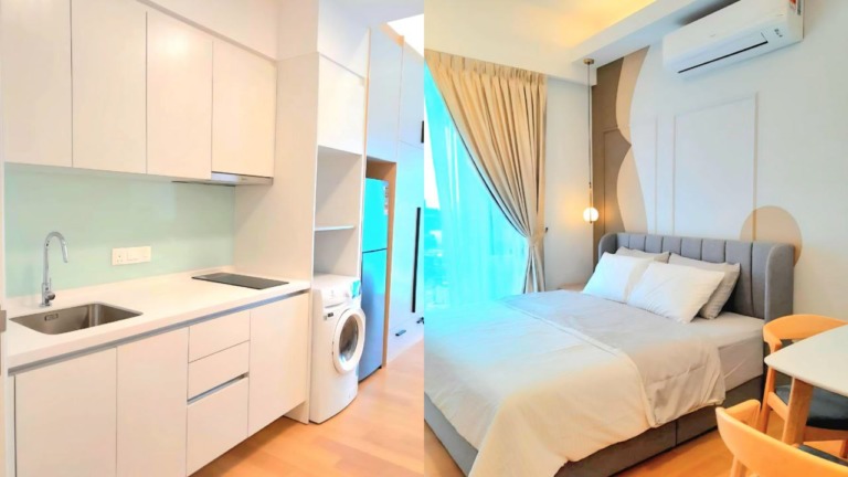 Dual key studio walking distance in KL Sentral! Can move in 1st April!