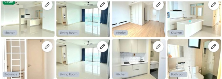Dual key Spacious unit, partial 4beds, balcony unblock view, vacant!