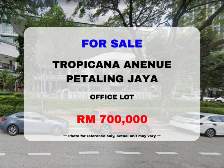 Tropicana Avenue, Petaling Jaya ⭐ Fully Furnished Office Lot for Sale