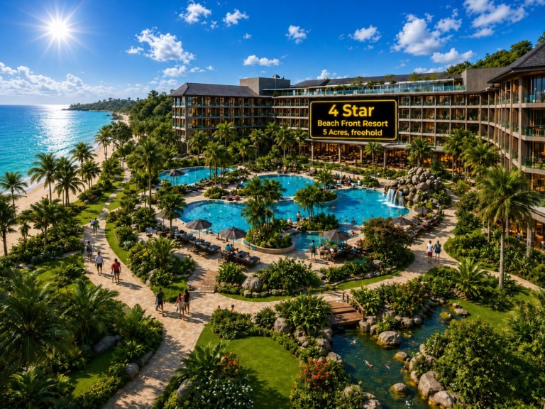 Kuantan, Pahang @ 4 Star - Beach Front Resort - Freehold - 5 acres - Pantai Balok !