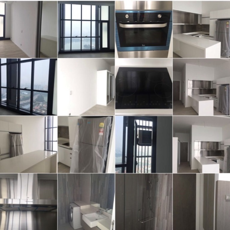 PARTIALLY FURNISHED M-CITY STUDIO FOR SELL