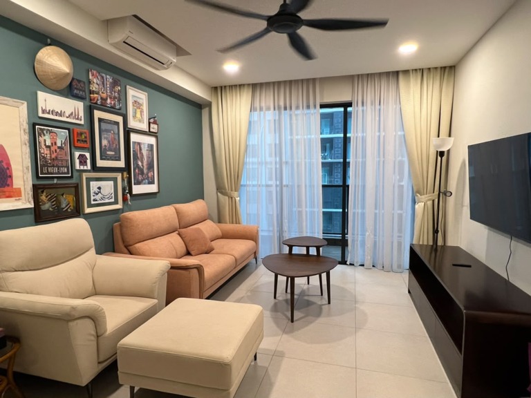 Residensi Astrea Mont Kiara Fully Furnished 3 Bedrooms Unit for Rent
