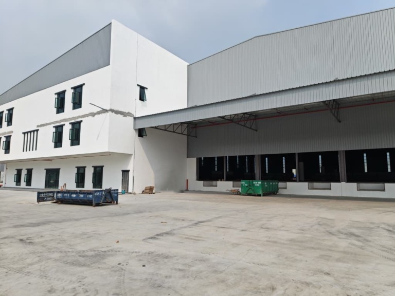 Pulau Indah Port Klang 3 Storey Warehouse 1000amp For Rent